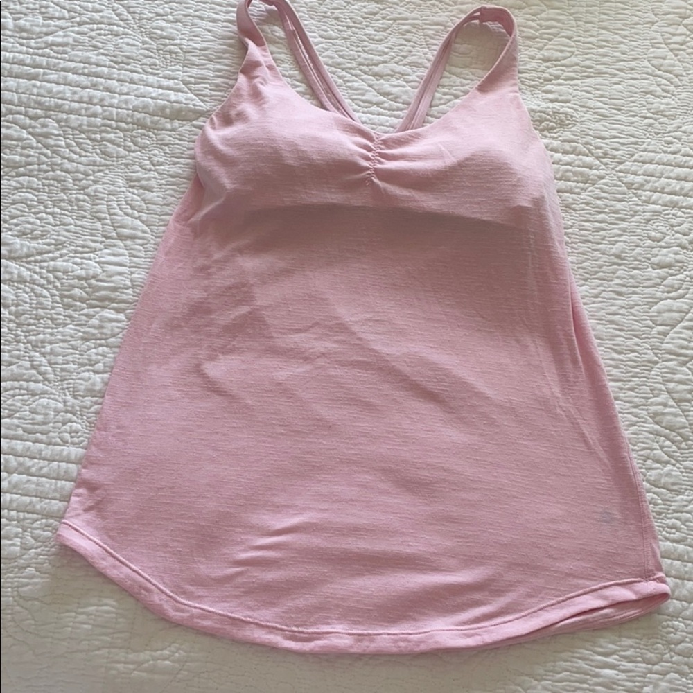 Lululemon Tank Top with Built in sport bra size 4